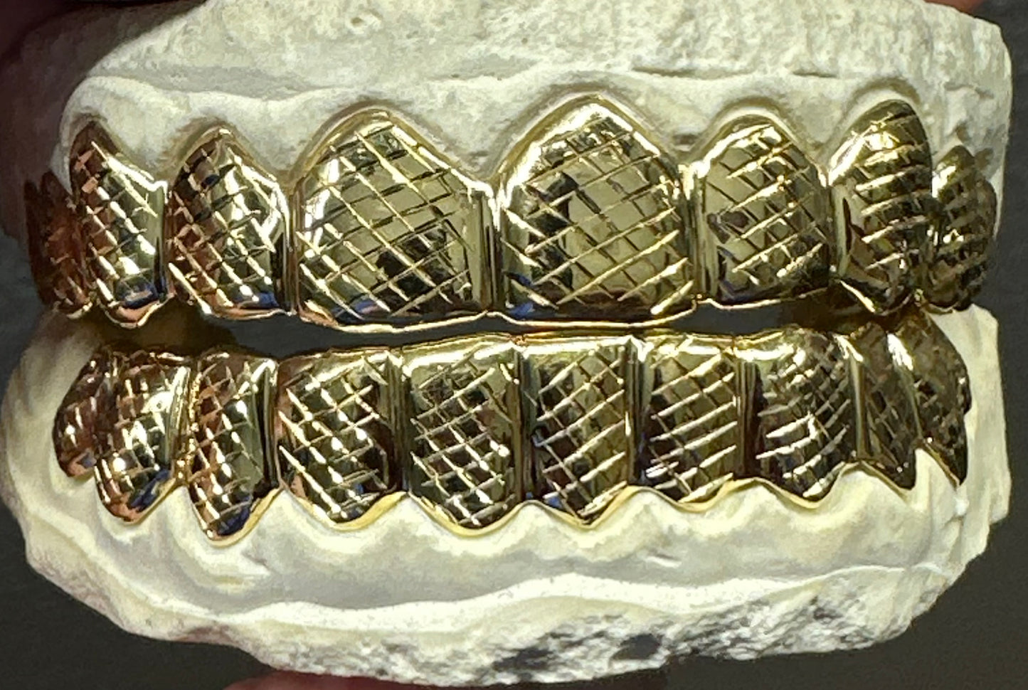 Custom Diamond cut Grillz